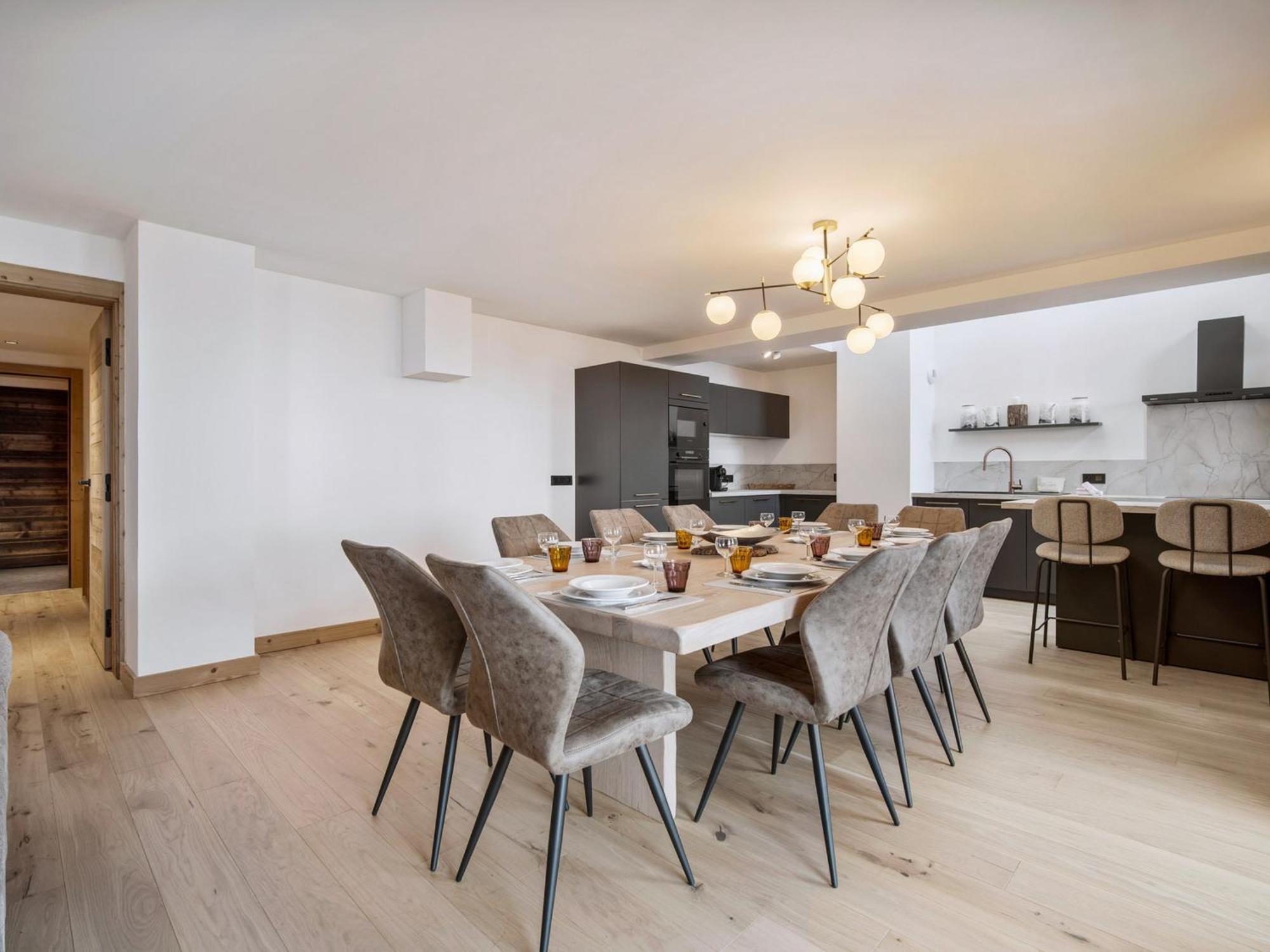 Appartement Moderne Aux Pieds Des Pistes Avec Wifi, 4 Chambres, 10 Personnes - Fr-1-570-65 Saint-Martin-de-Belleville Bagian luar foto